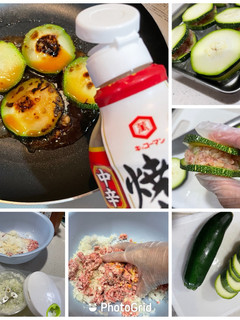 ズッキーニはさみ焼き(2025)-レシピのメイン写真