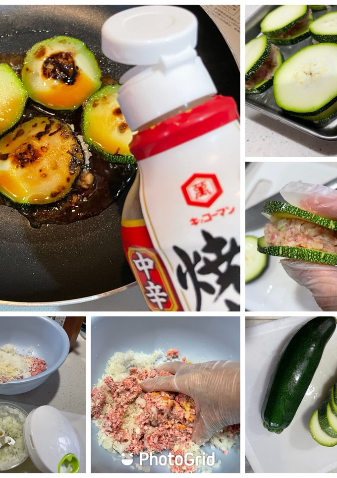 ズッキーニはさみ焼き（2025）-レシピのメイン写真
