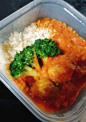 【冷凍弁当】バターチキンカレー-レシピのメイン写真