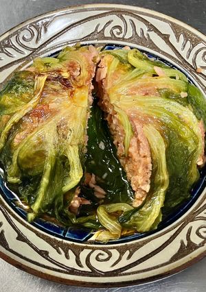 レンジでロールサラダ菜-レシピのメイン写真