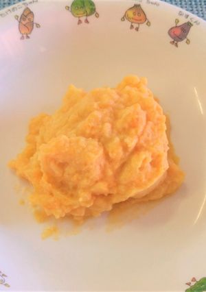 【離乳食　中期】卵と野菜のマッシュ-レシピのメイン写真