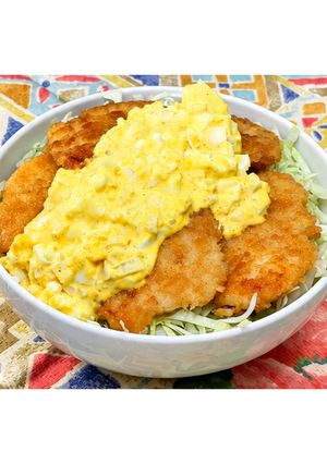 たるたるチキンカツ丼★動画あり★-レシピのメイン写真
