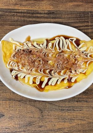 ひき肉のとん平焼き-レシピのメイン写真