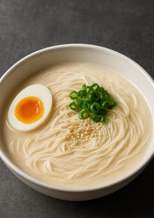 🍜鶏白湯そうめん-レシピのメイン写真