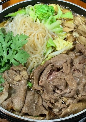 香ばし割下の基本すき焼き-レシピのメイン写真