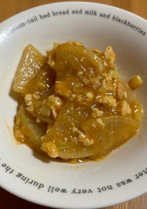 鶏むね肉で麻婆大根！-レシピのメイン写真