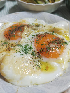 めんつゆチーズ目玉焼き※簡単朝ごはん-レシピのメイン写真