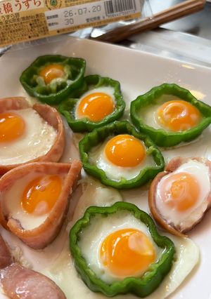 付け合わせに可愛い♥️うずらの目玉焼き🍳-レシピのメイン写真