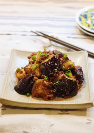 なすひき肉炒め🍆簡単節約-レシピのメイン写真