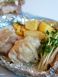 鶏肉の三五八漬けホイル焼き-レシピのメイン写真