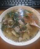 パスタのゆで汁スープッッッッ！！