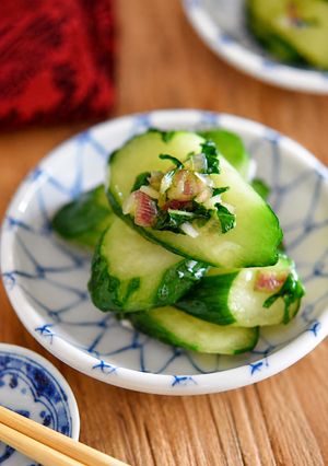 きゅうりと薬味のさっぱり浅漬け-レシピのメイン写真