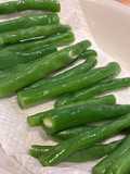 インゲンのゆで方【少しの水で】