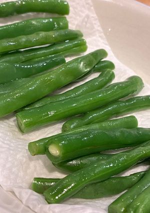 インゲンのゆで方【少しの水で】-レシピのメイン写真