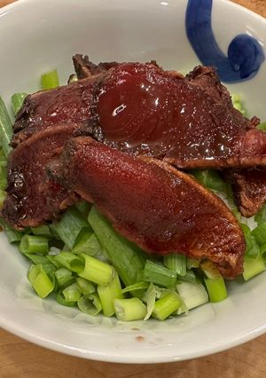 かつおタタキ砂糖醤油漬け青ねぎ飯-レシピのメイン写真