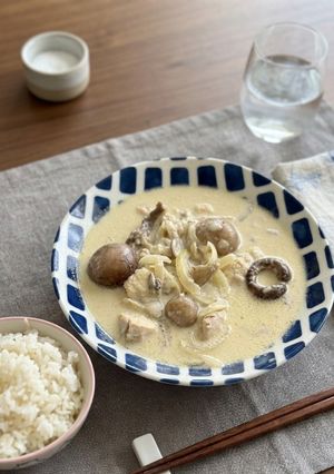 鶏むね肉のクリーム煮（シュクメルリ）-レシピのメイン写真