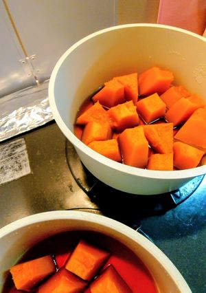 1人につき1皿🤫💗かぼちゃの煮物-レシピのメイン写真