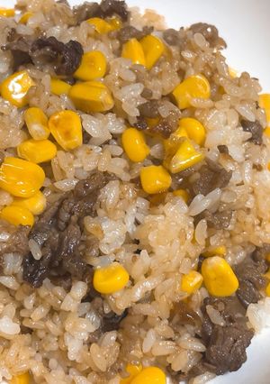 リメイク牛肉ガーリックライス-レシピのメイン写真