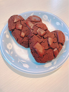 罪悪感ゼロ♪豆腐と米粉のチョコスコーン♡-レシピのメイン写真