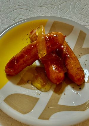 北欧風×韓国風☆柚子茶on theウインナー-レシピのメイン写真