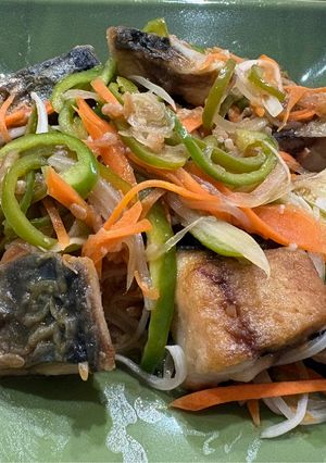 辛くない♪フライパンでさばの南蛮漬け風-レシピのメイン写真