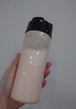プロテインスムージー(りんご＆にんじん)-レシピのメイン写真
