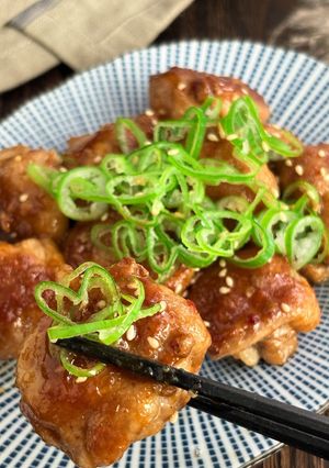 『豚こま肉あったら』照り照り豚肉団子-レシピのメイン写真