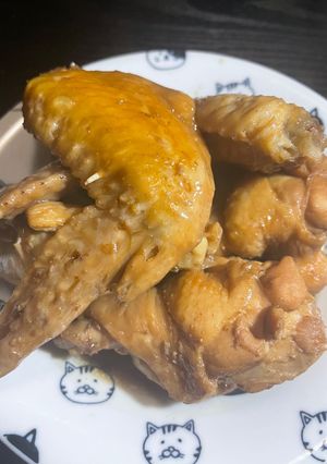 材料は3つだけ！簡単すぎる手羽の煮付け-レシピのメイン写真