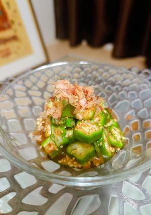 母好み♡生おくらのJAらっきょう酢あえ-レシピのメイン写真