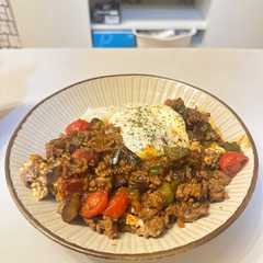 タコライス風丼-レシピのメイン写真
