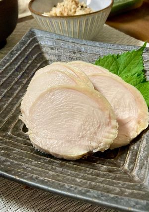 放置で簡単サラダチキン-レシピのメイン写真