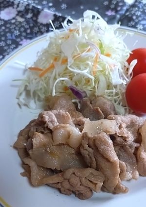 豚こまで優しい生姜焼き-レシピのメイン写真