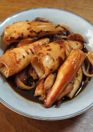 中いかの煮つけ-レシピのメイン写真