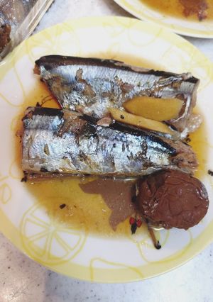 サンマの梅煮-レシピのメイン写真