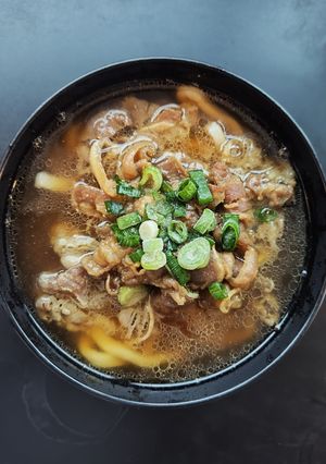 超簡単肉うどん♪-レシピのメイン写真