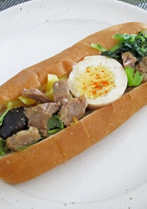 ルーロー（魯肉）ドッグ-レシピのメイン写真