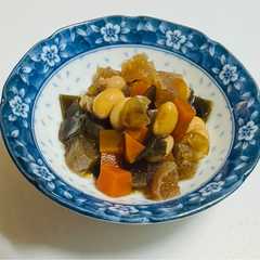 รูปของ 大豆水煮で簡単五目豆