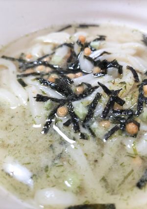 わさび茶漬け讃岐うどん-レシピのメイン写真