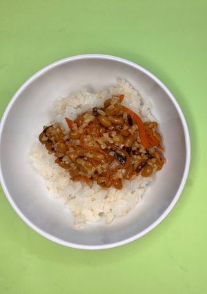 【保育園給食】納豆こうじ-レシピのメイン写真