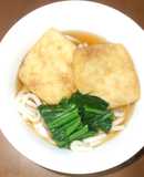 きつねうどん♪手作り揚げ簡単レシピ