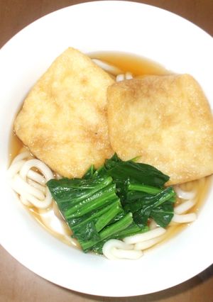 きつねうどん♪手作り揚げ簡単レシピ-レシピのメイン写真