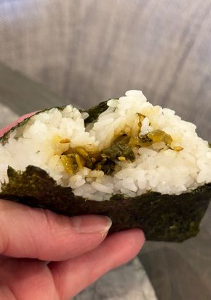 簡単☆明太高菜のおにぎり🍙-レシピのメイン写真
