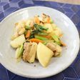 かぶと鶏肉の中華炒め