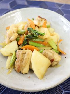 かぶと鶏肉の中華炒め-レシピのメイン写真