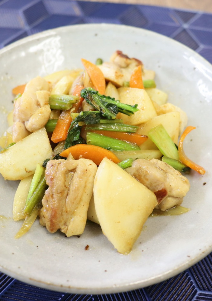 かぶと鶏肉の中華炒め-レシピのメイン写真