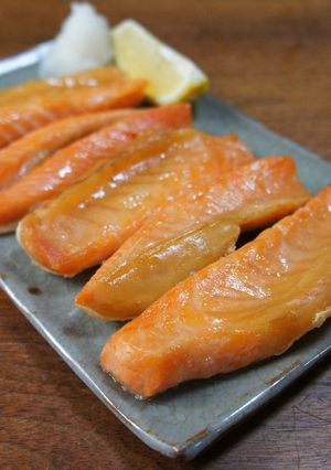 鮭のハラスアミノ焼き-レシピのメイン写真