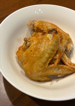 腹ペコパクパク！鶏手羽先のピリ辛酢煮込み-レシピのメイン写真