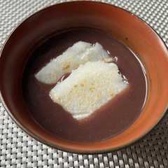 รูปของ 【介護食】大根餅のお汁粉