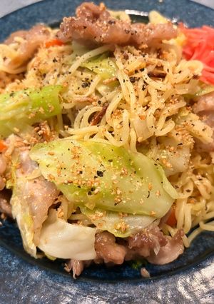 にんにく香る！やみつき旨塩焼きそば-レシピのメイン写真