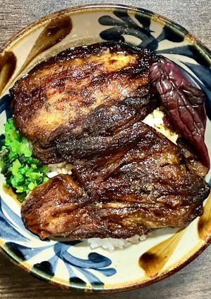 鰻丼風のレンチンなすの蒲焼き-レシピのメイン写真